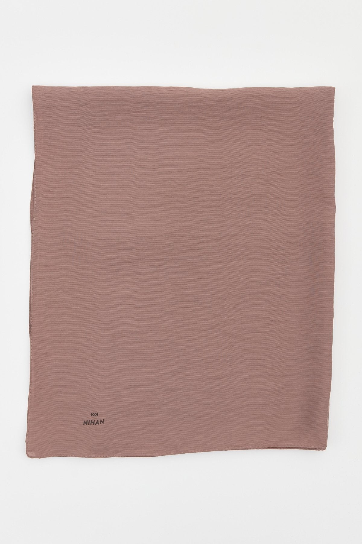 Plain Style Scarf - Dark Brown