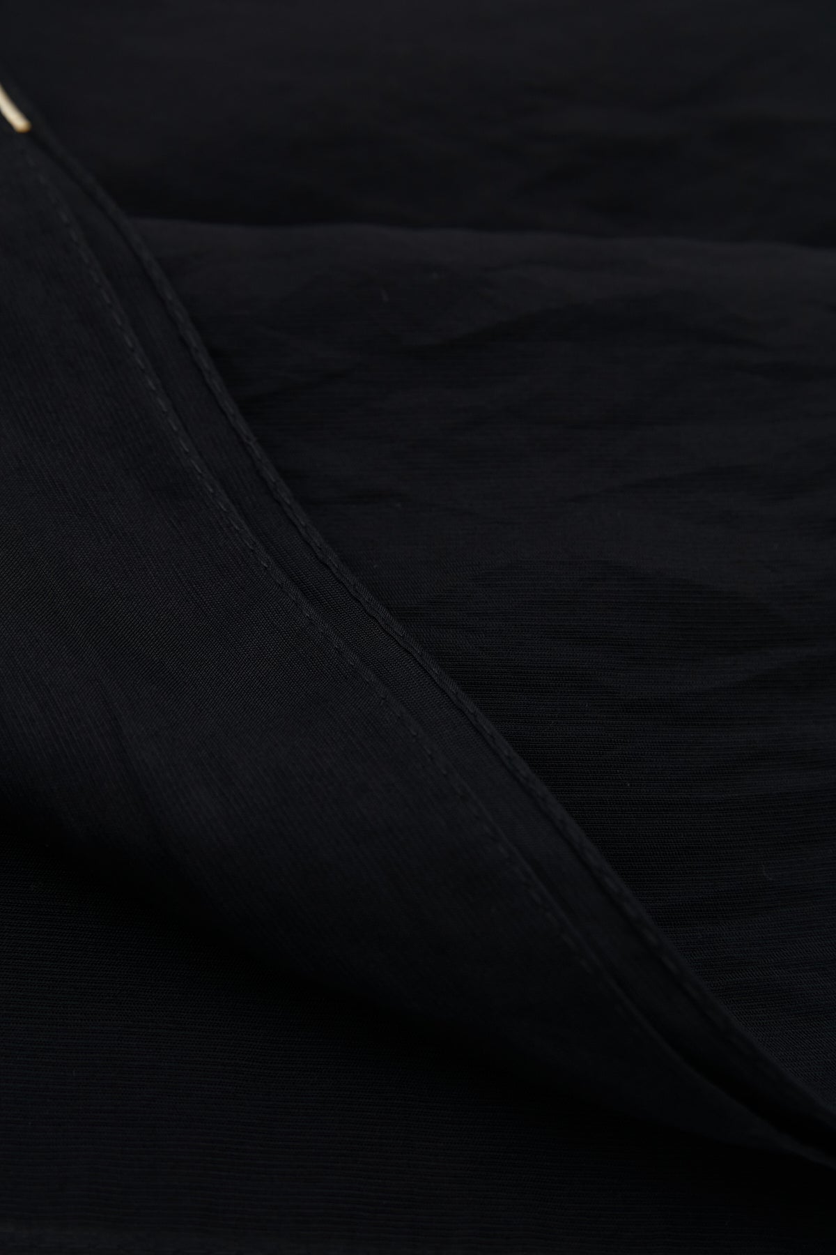 Plain Style Scarf - Black