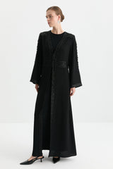 Elbiseli Kaftan - Siyah