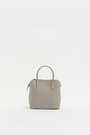 Fermuarlı Satchel Çanta - Yeşil
