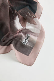 Floss Natural Fly Scarf - Light Brown