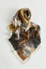 Floss Natural Fly Scarf - Camel