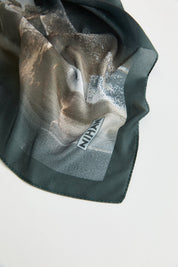 Floş Natural Fly Eşarp - Gri