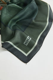Floş Natural Fly Eşarp - Haki