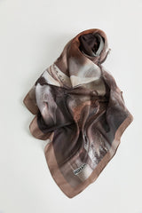 Floss Natural Fly Scarf - Coffee