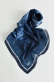Floss Natural Fly Scarf - Navy Blue