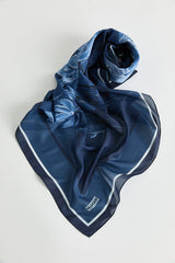 Floss Natural Fly Scarf - Navy Blue
