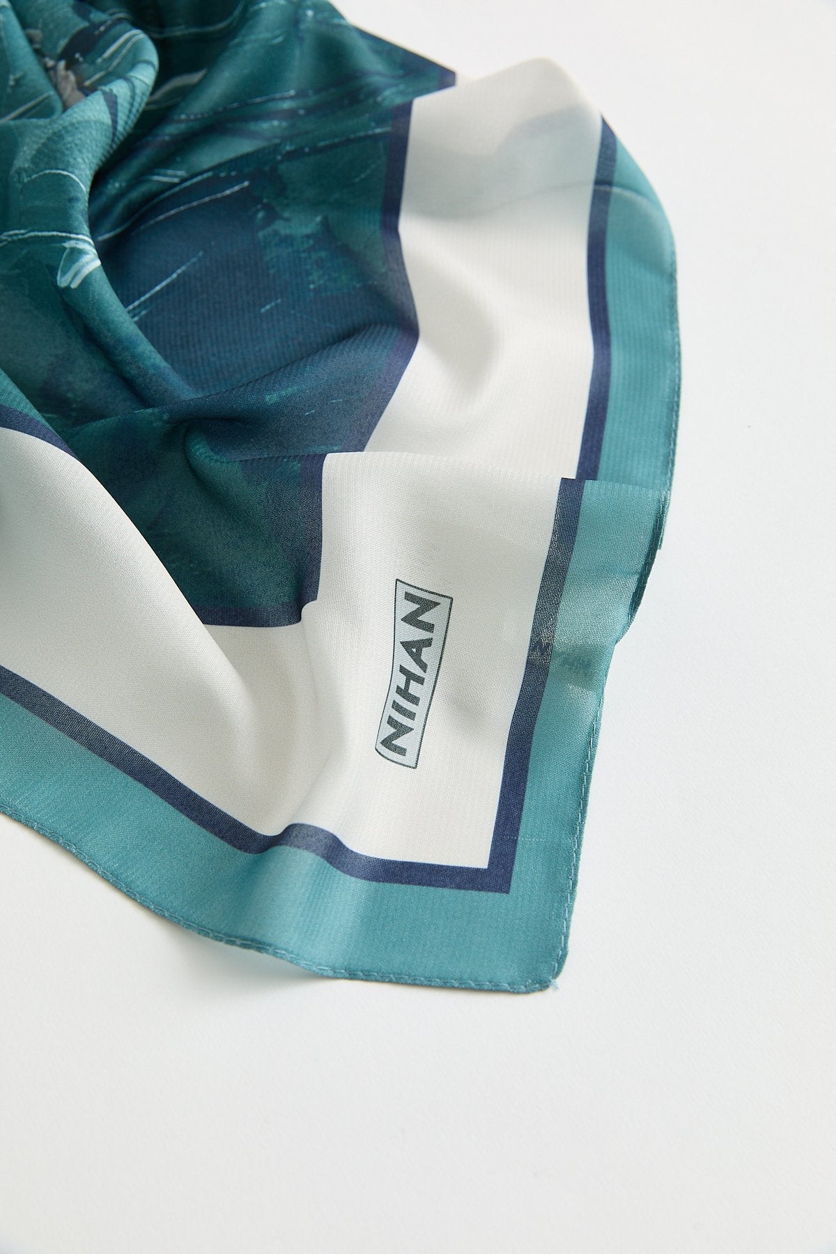 Floş Natural Fly Eşarp - Mint