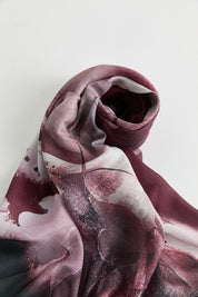 Flos Natural Fly Scarf - Plum
