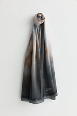 Floss Natural Fly Scarf - Grey
