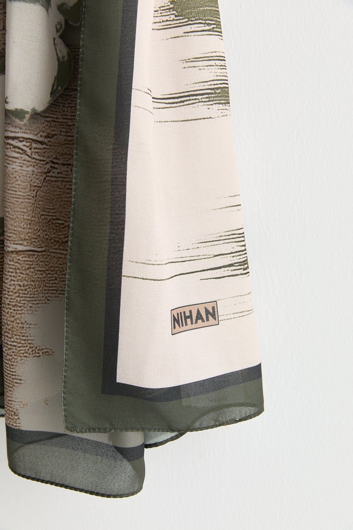 Floss Natural Fly Scarf - Khaki
