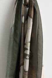 Floss Natural Fly Scarf - Khaki