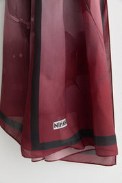 Floş Natural Fly Şal - Kırmızı