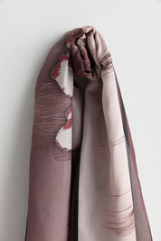 Floss Natural Fly Scarf - Cinnamon