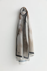 Floss Natural Fly Scarf - Mink