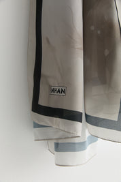 Floss Natural Fly Scarf - Mink