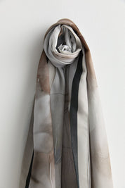 Floss Natural Fly Scarf - Mink