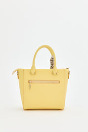 Tote Bag with Scarf Accessory - Yellow