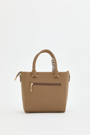 Tote Bag with Scarf Accessory - Mink
