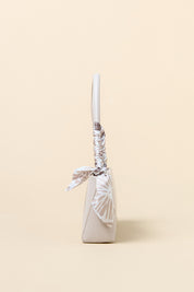 Handbag with Scarf - Beige