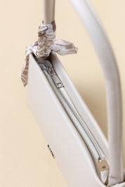 Handbag with Scarf - Beige