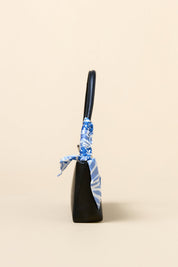 Handbag with Scarf - Black