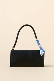 Handbag with Scarf - Black