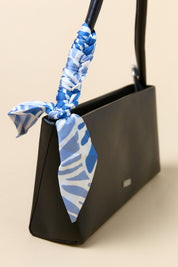Handbag with Scarf - Black