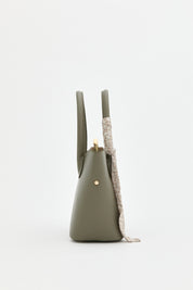 Scarf Handbag - Green