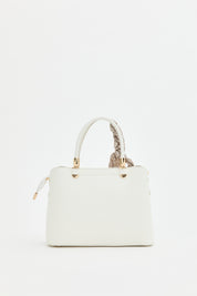 Scarf Tote Bag - White