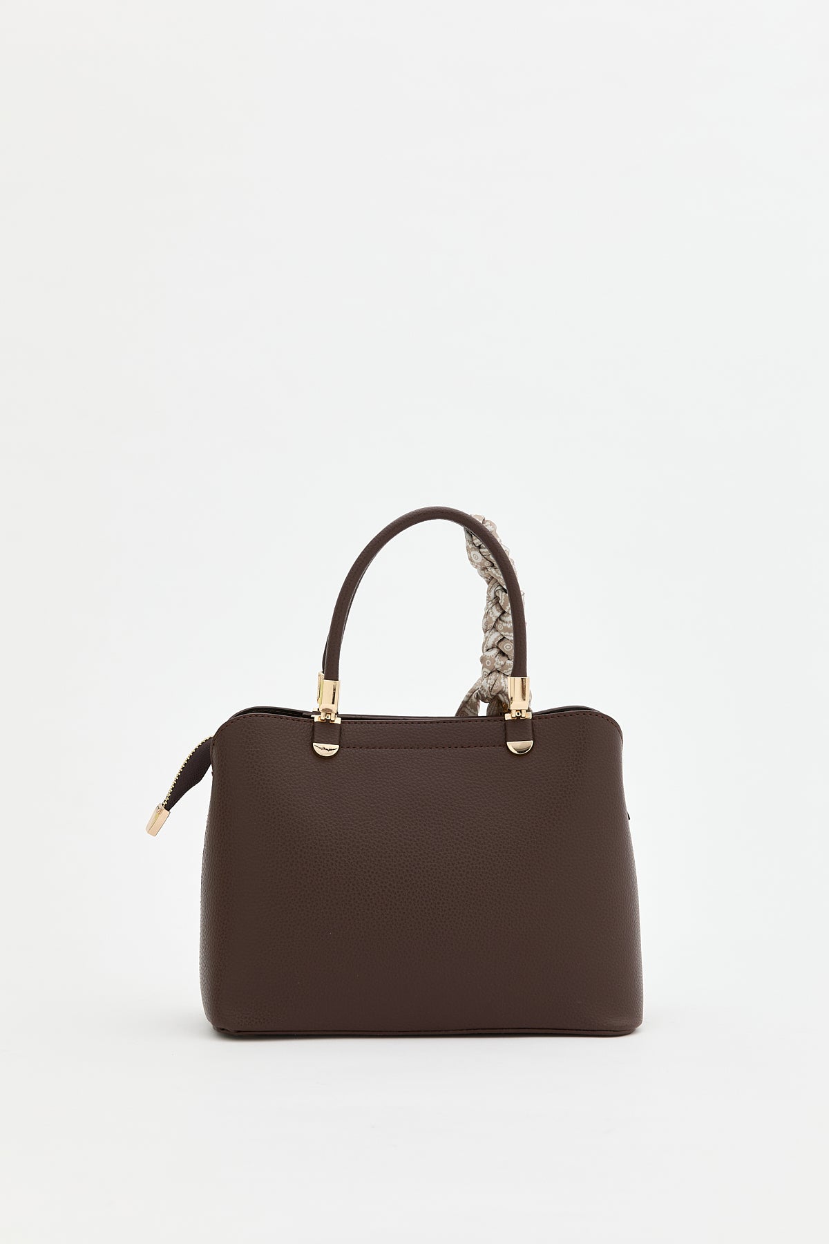Scarf Tote Bag - Coffee