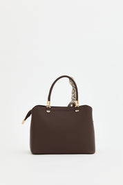 Scarf Tote Bag - Coffee