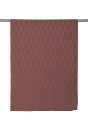 Geometric Pattern Modal Scarf - Coffee