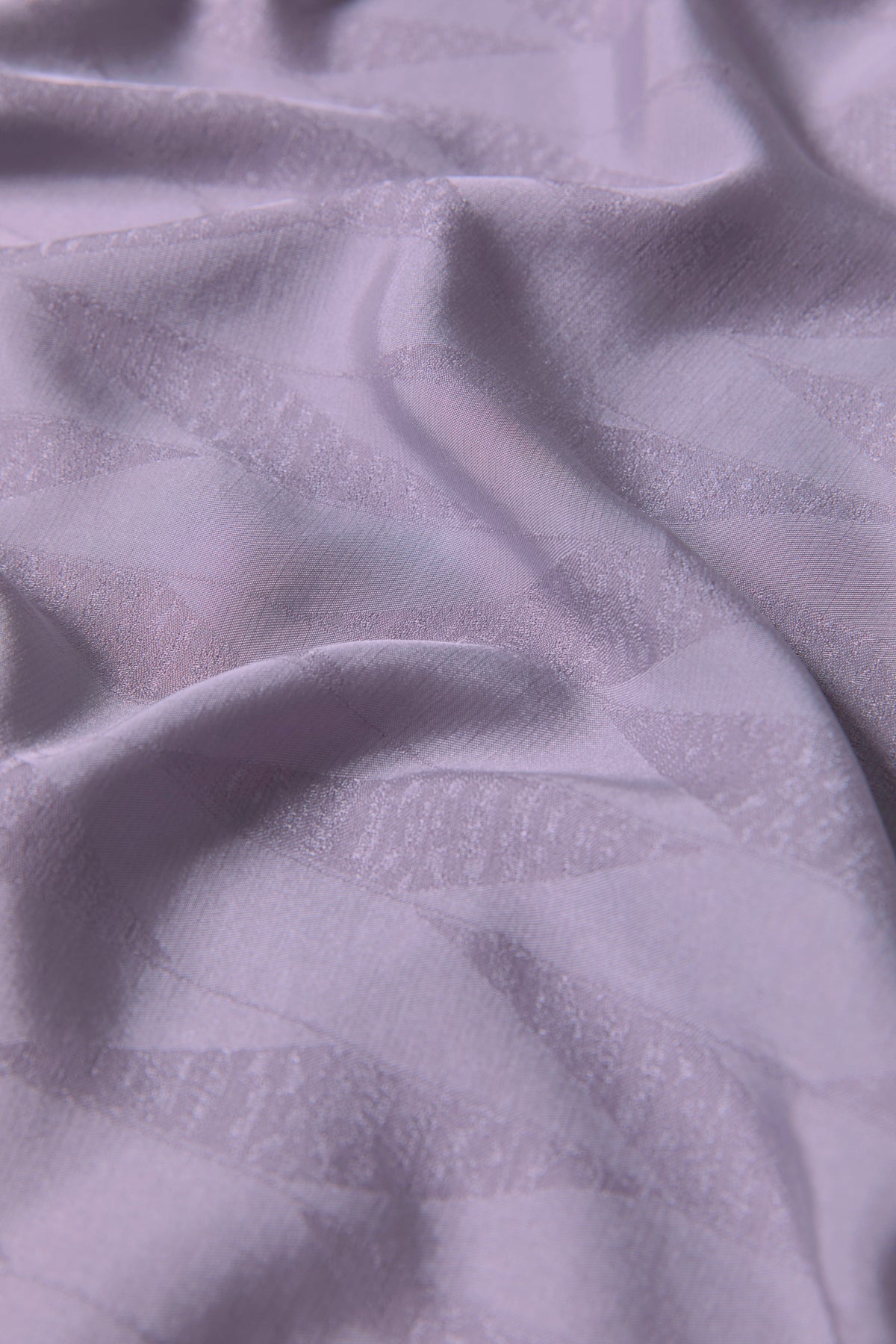Geometric Pattern Modal Scarf - Lilac
