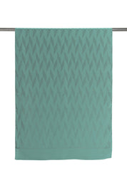 Geometrik Desen Modal Şal - Mint