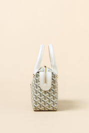 Gold Detailed Handbag - Mother-of-Pearl