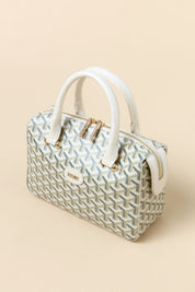 Gold Detailed Handbag - Mother-of-Pearl