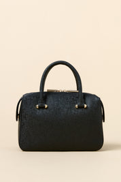 Gold Detail Handbag - Black