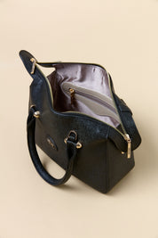 Gold Detail Handbag - Black