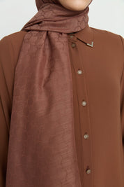 Gömlek Yaka Basic Tunik - Taba