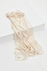 Graphic Pattern Scarf - Ecru