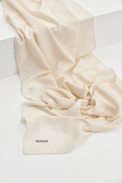 Graphic Pattern Scarf - Ecru