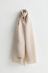 Silk Cotton Scarf - Mink