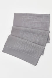 İpek Yün Labirent Desen Şal - Antrasit