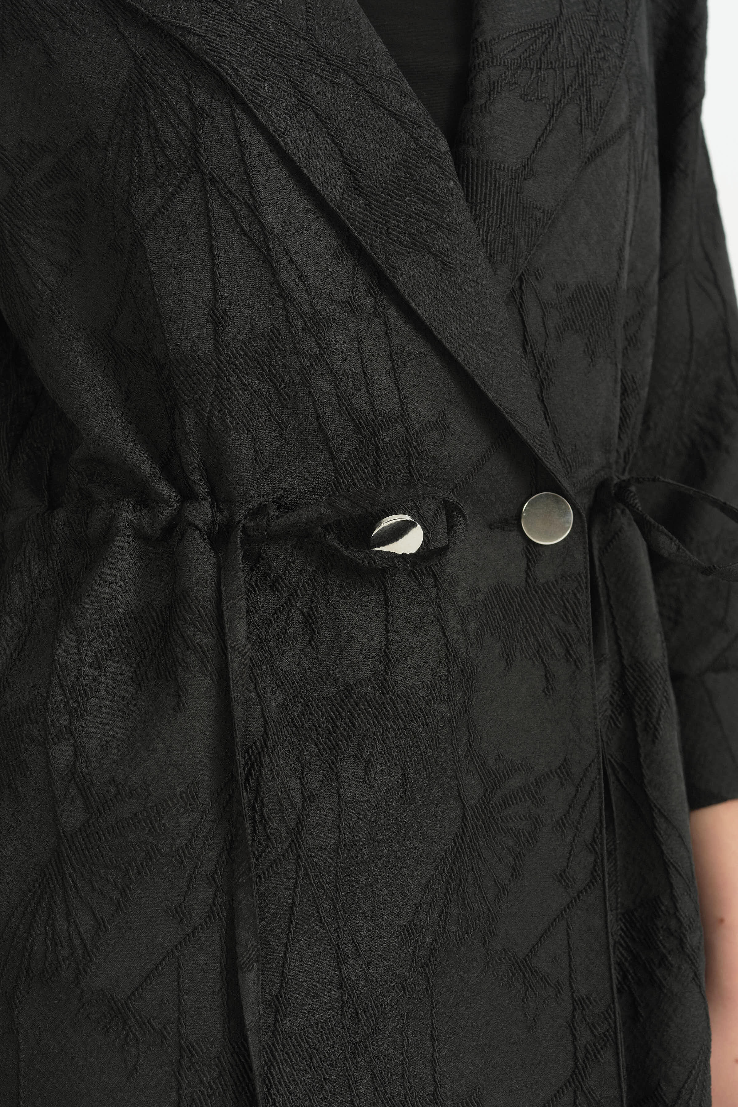 Jakar Blazer Ceket - Siyah