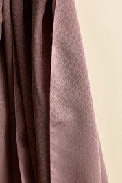Jacquard Patterned Shawl - Dark Brown