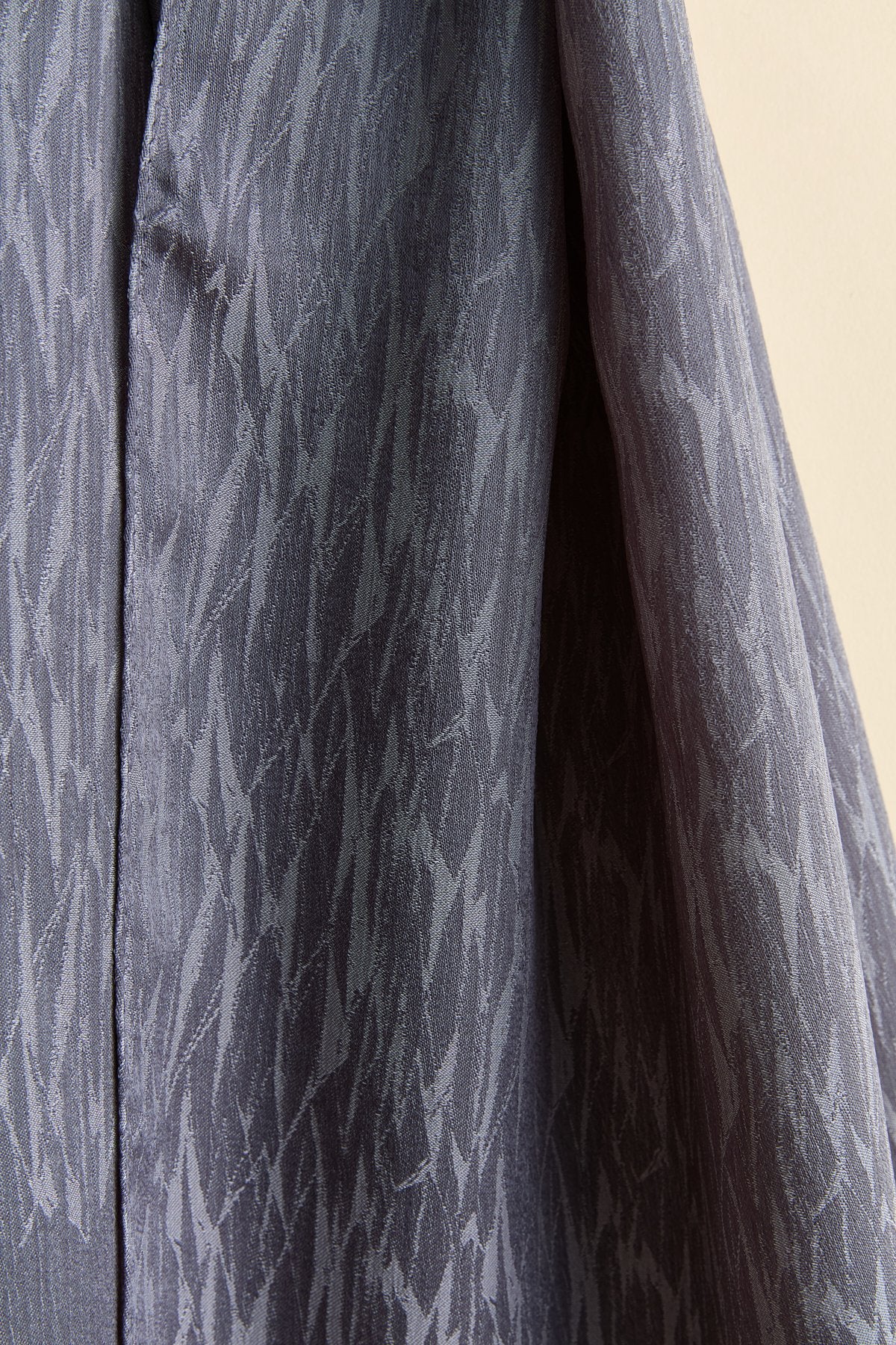 Jacquard Patterned Shawl - Anthracite