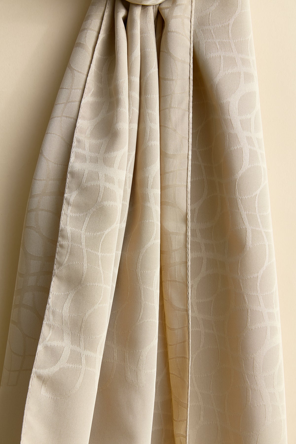 Jacquard Patterned Shawl - Acid