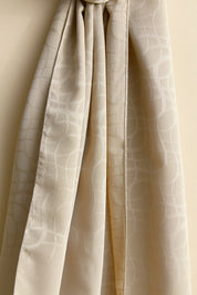Jacquard Patterned Shawl - Acid
