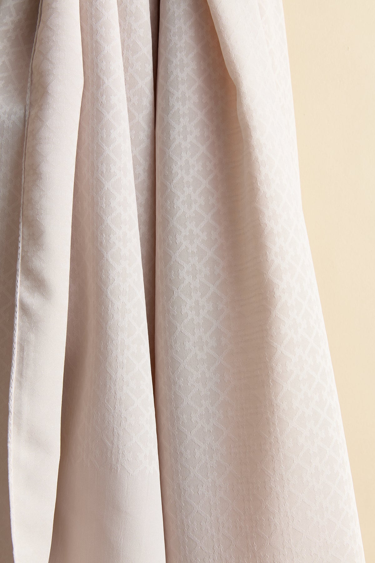 Jacquard Patterned Shawl - Sand